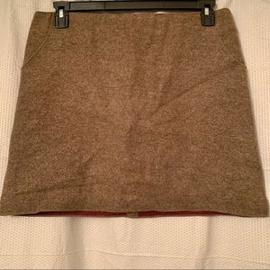 Brown Mini Skirt